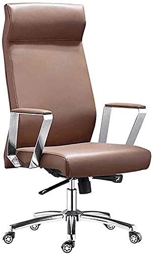 HJW Computer Chairs Video Game Chairs Home Office Desk Chairs Pu Leather Large Seat Desk Chair, Ergonomic Design Armchair