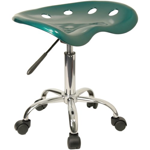 Flash Furniture Barstool, Chrome, Silver, 38.1 x 43.18 x 65.41 cm