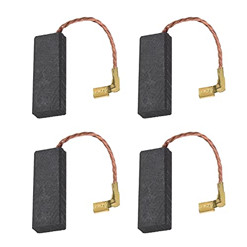 2 Pairs Lawn Mover Carbon Brushes 29x11.2x6.2mm Fit for Flymo Compact 330 FLYMO 360 380 McCulloch 2200 Chain Saw AKE 30-18 S AKE 35-18 S Power To