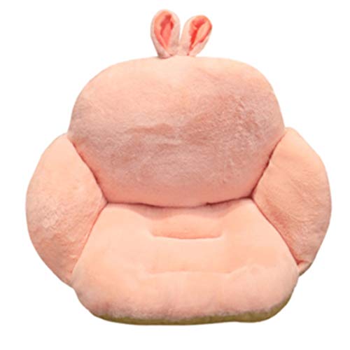 LUKEO Cute Fluffy Seat Chair Cushion Home Office Chair Backrest Lumbar Pillow Tatami Floor Cushion Puff Children's Sofa Cushion Stool (Color : bl