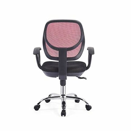 XIAOJUN Computer Office Chair Electroplating Five-Star Foot Mesh Adjustable Seat with Rocking Chair Home Office Room