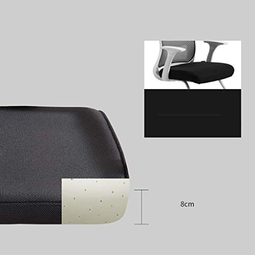 LZQDM Office chair -Computer Chair Home Anchor Chair Mesh Chair Study Room Lifting Swivel Chair Lunch Break Reclining Office Chair Comfortable Ga