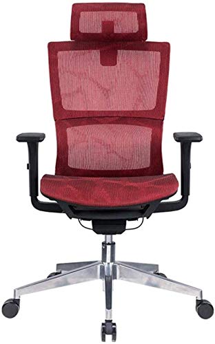 HJW Ergonomic Office Chair Home Computer Chair Rotary Lift Old Office Mesh Chair Comfortable and Breathable Armchair,3,690X615X1135Mm