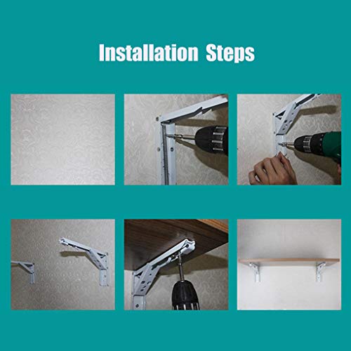 RXBFD Folding Wall-Mounted Drop-Leaf Table Wall Mounted Drop Leaf Table Folding Wall Table,Kitchen Dining Table, Home Office Computer Desk Childr