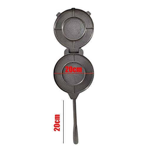 DSFSAEG Tortilla Press,8 Inches Tortilla Maker Flour Tortilla Press Aluminium Tortilla Dough Dumpling Press for Home Kitchen(1pc)