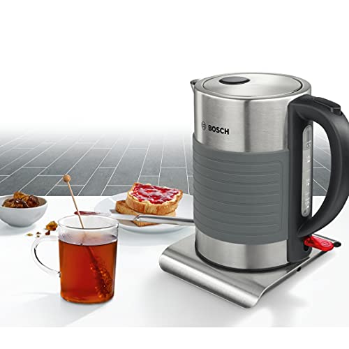 Bosch TWK7S05 kettle wireless 1,7l - stainless steel grey