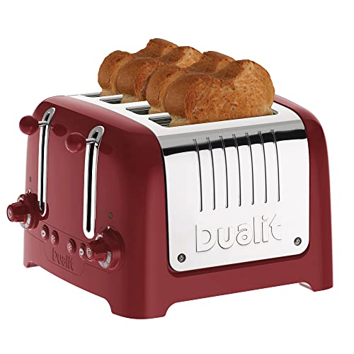 Dualit 46205 4 Slot Lite Toaster in Black Finish