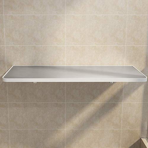 MYYINGELE Wall Mounted Fold Out Table Floating Drop Leaf Dining Table Workbench Foldable Computer Desk Wood Wall Hanging Desk for Office/Home/Kit
