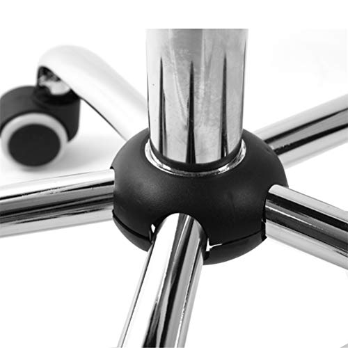 XIAOJUN Office Chair with Arm High Back 5 Castor-Wheel Base 360 Degree Swivel Home Gaming Chair Pad Seating Black