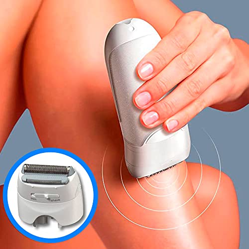 Anakel Home Replacement Head Epilator Shaver Shaver 67030799 Compatible with Braun Silkepil Series 7, Silkepil 5 and Series 9, White