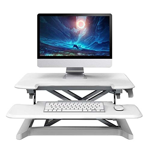 N/A Computer Desk - Office Lift Platform Small Down Office Desk Folding Heightening Lifting Computer Table Mobile Household Can Be Raised And Low