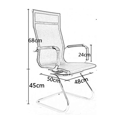 KJHD Computer Chair Office Furniture Staff Office Chair Arch Conference Chair Fixed Armrest