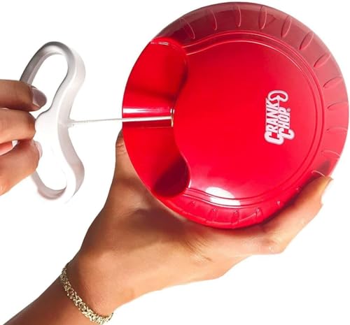 Crank Chop Food Chopper and Processor Original - Chop Dice Puree Vegetables Onions Tomatoes Garlic Meats and Nuts in Just Seconds for Delicious M