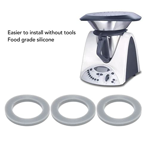 Blender Sealing Ring, Blender Accessory, 5pcs Silicone Blender Protective Rings Mixer Accessory Spare Parts for Vorwerk Thermomix TM21 TM31