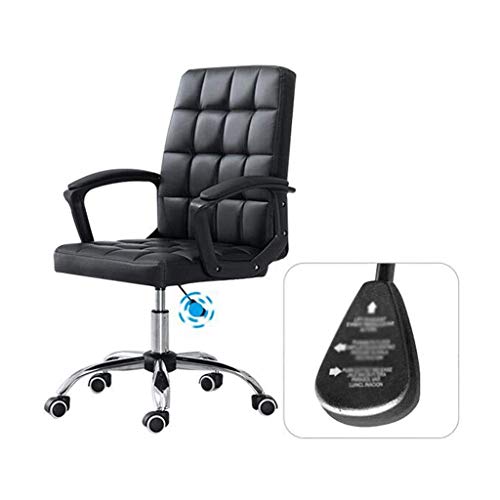 n/a Office Chair Swivel Ergonomic High-back Executive Desk Chair Adjustable Height, Black