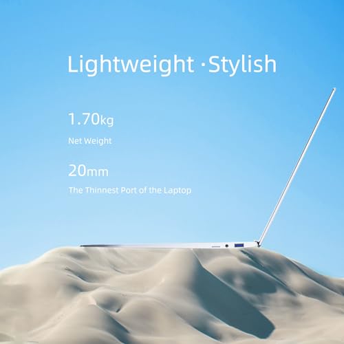 aichiw Laptop Windows 10,15.6 inch FHD 1920x1080 Notebook Computer Laptop,Intel Processor 16GB DDR4 256GB SSD, Fingerprint Unlock, USB 3.0, Dual