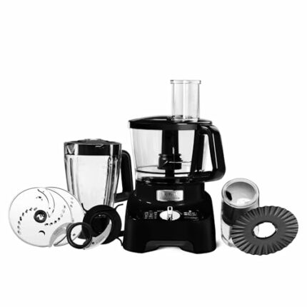 Tefal 8in1 Double Force Pro Food Processor & Blender, 3L Bowl, 2L Jug, 6 speeds, 1000W, Chop, Grate, Slice, Shred, Knead, Beat, Dishwasher Safe,