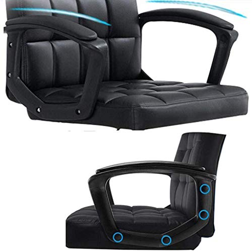 n/a Office Chair Swivel Ergonomic High-back Executive Desk Chair Adjustable Height, Black