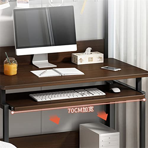 JYDQM Computer Desktop Table 60 Cm Wide Single Mini Apartment Home Bedroom Ultra-narrow 80 Cm Office Desk (Color : D, Size : 80Cm)
