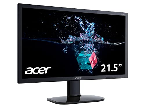 Acer KA220HQbi 21.5 Inch Full HD Monitor (TN Panel, 5ms, HDMI, VGA, Black)