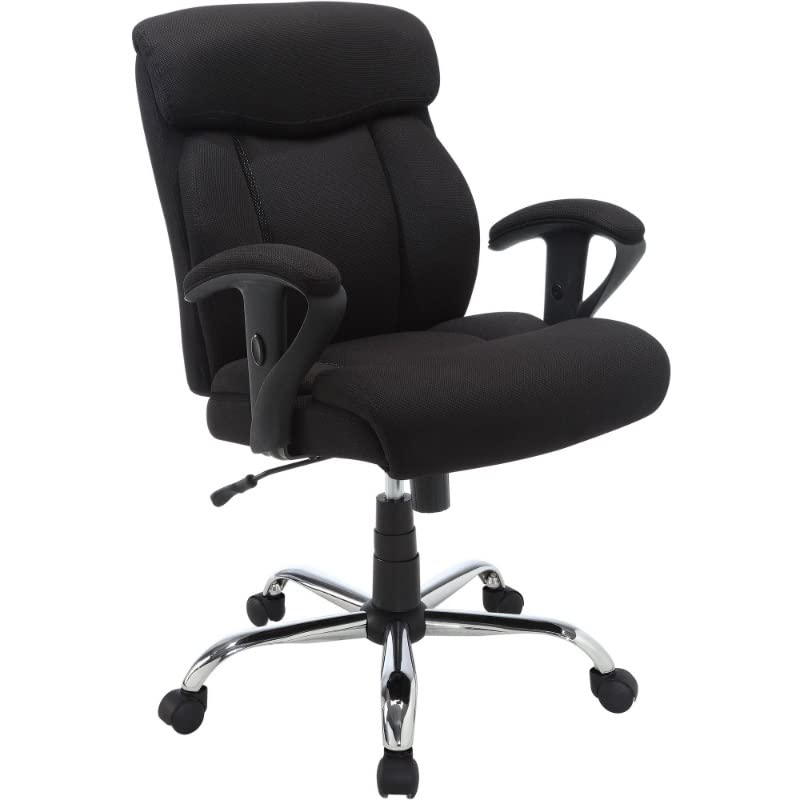LEIGE Mid Back Adjustable Manager Office Chair