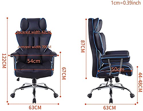LHMYHJR Computer Chair Home Gaming Chair Gaming Chair Comfortable Boss Chair Lift Rotating Office Chair Sedentary Not Tired Lunch Break Chair