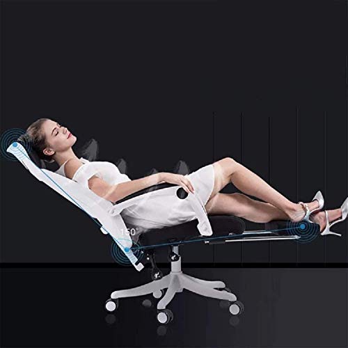 PY Home Office Desk Chairs Computer Gaming Chairs for Home and Office Headrest Support Seat Slid Heavy Duty Adjustable Swivel Chair High Back Tas