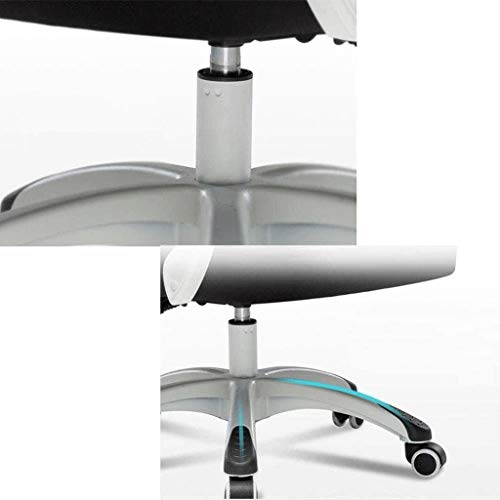 LZQDM Office Chair - High Back Executive Office Chair Ergonomic Home Office Chair Managerial Bonded Leather Chair Thick Cushion Support