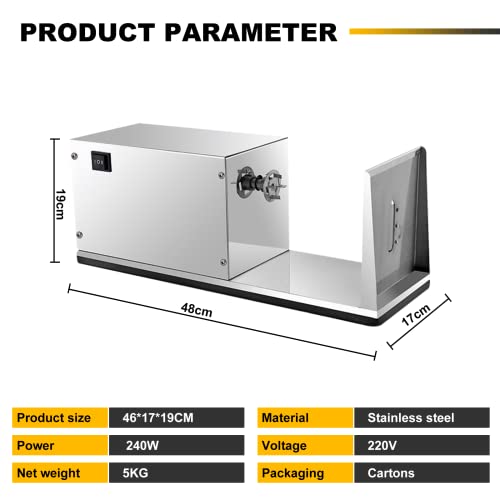 MXBAOHENG Electric Tornado Potato Slicer Automatic Tornado Homemade Potato Chip Vegetable Slicer Twister Machine Supplier