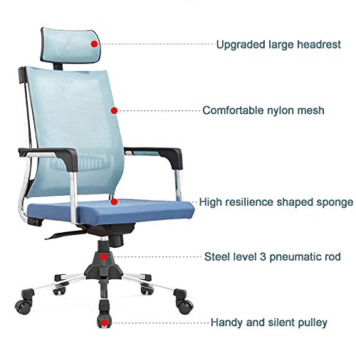 office chair gaming chair computer chair High Back Desk Chair Ergonomic Computer Chair with Headrest,Mesh Executive Office Chair,Height Adjustabl