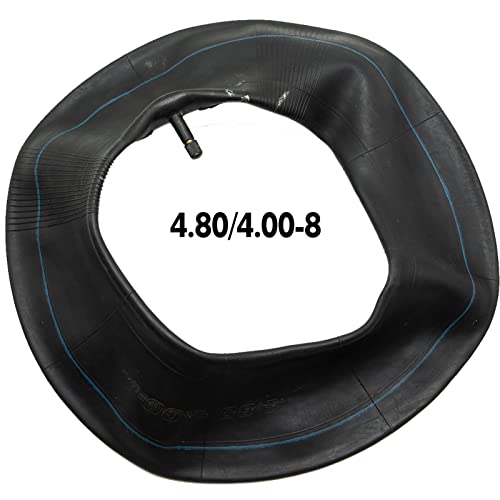 2 Pcs 4.80/4.00-8 Wheelbarrow Inner Tubes, Straight valve for Barrow Sack Trolley, Cart