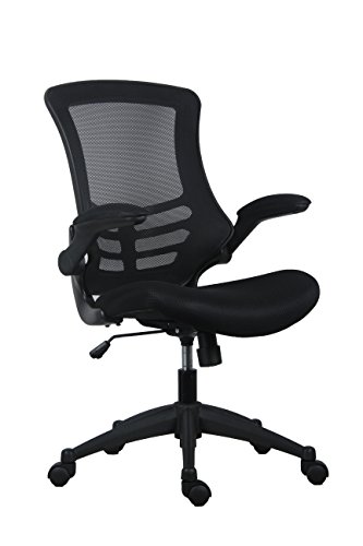 Office Hippo Mesh Operator Office Chair, Height & Tilt Adjustable Ergonomic Chair with Tension Control, Flip Up Arms, Computer Chair for Daily Us