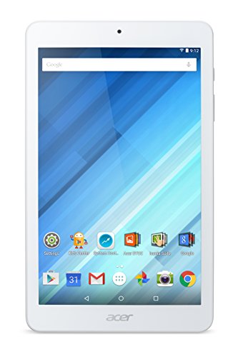 Acer Tablet Iconia One 8 (8-inches) B1-850 MediaTek MT8163 A53 1GB 16GB EMMC Touchscreen Android 5.1 Lollipop White