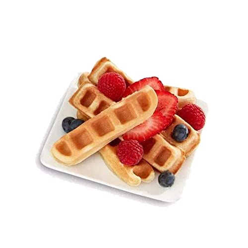Candora Mini Waffle Stick Maker Non-Stick Coating for Afternoon Tea Dessert, Hash Browns, Paninis, Lunch, Snacks, or Other on The Go Breakfast Wa