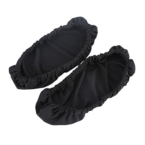 GOTOTOP 1 Pair Office Chair Armrest Covers, Elastic Chair Protector Removable Chair Armrest Cover Chair Arm Pad for Home Office(Black)