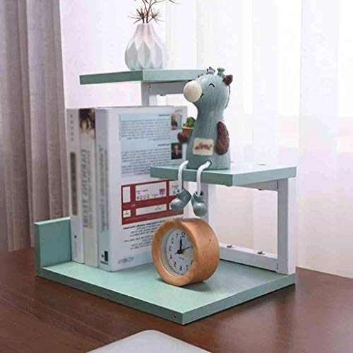 JJZXD Bookshelf and Bookcase 2-Layer Storage Shelf, for Living Room Bedroom Study Office Multi-Functional Furniture Display Cabinet