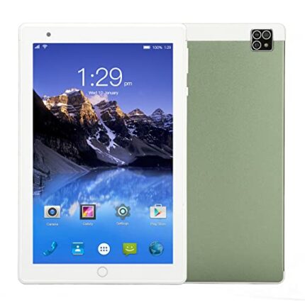 Zunate Tablet PC, 8inch 1080P FHD 4G Calling Tablet for Android 10, Dual Sim, 4GB/64GB, Dual Camera, MT6592 8 Cores CPU Quick response without de