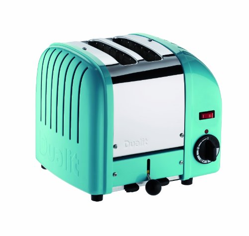 Dualit Classic 2 Slice Vario Toaster| Stainless Steel, Hand Built in the UK| Replaceable ProHeat Elements| Heat Two or Four Slots, Defrost Bread,