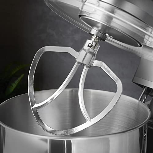 KAPPLICO Pro Plus 1800W Stand Mixer, 7.0L Stainless Steel Bowl, 6-Speed Food Mixer, Dough Hook, Whisk & Mixing Beater, Non-slip Rubber Feet, 24m