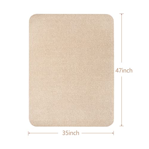 Floor Chair Mat Adhesive Non-Slip Office Home Desk Chair Mat Carpet Floor Scratches Protector