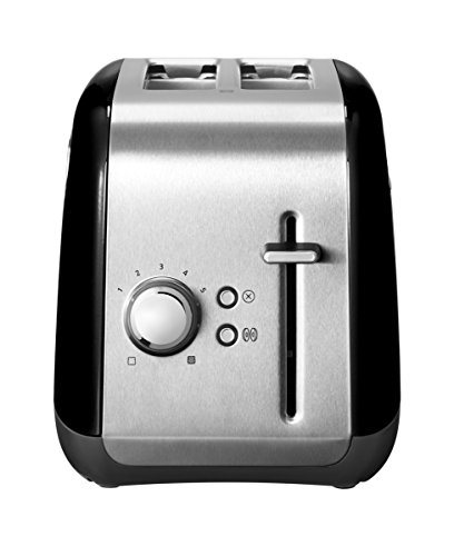 KitchenAid 5KMT2115 Classic Two Slot Toaster, Onyx Black