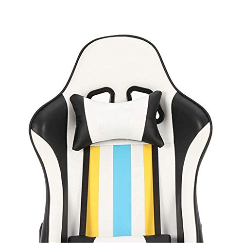 MU Home Video Game Chairs E-Sports Chair, Office Chair, Lifting Armrest and Reclining Design