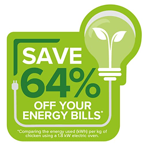 Petra PT4750BLK 7.4L Dual Air Fryer - Removable Non-Stick Cooking Drawers, Sync & Match Functions, XL Frying Trays, Adjustable Temperature, Digit