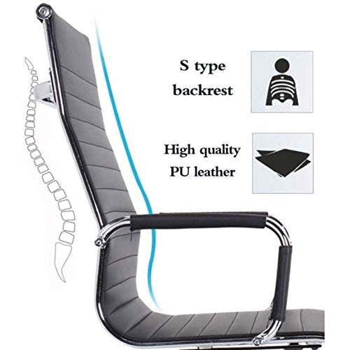 KJHD Computer Chair Office Furniture Staff Office Chair Arch Conference Chair Fixed Armrest