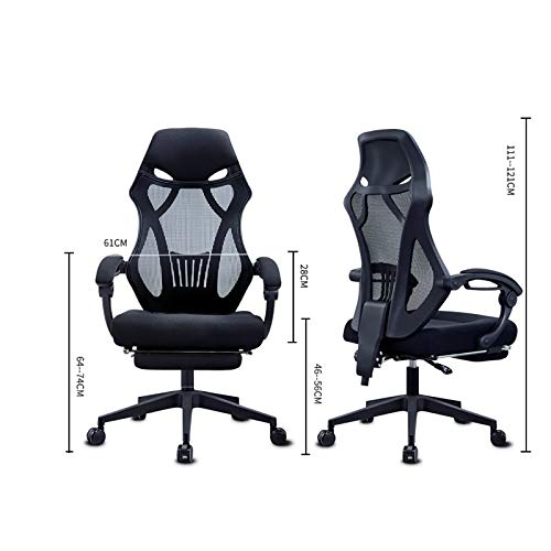 n/a Comfortable Office Chair, Home Computer Chair Reclining Game Chair, Ergonomic Swivel Chair Computer Gaming Chair