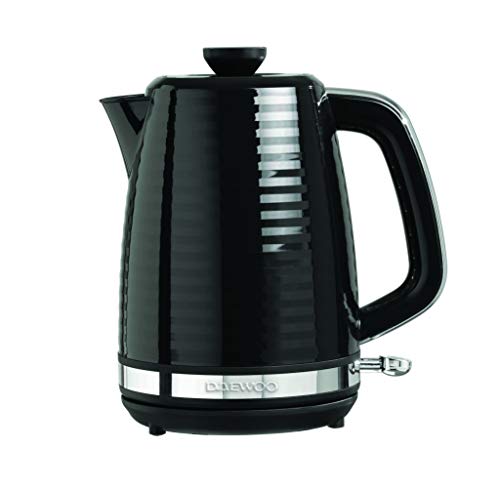 Daewoo SDA1970 Hive Textured Body Kettle with Concealed Heeating Element, Power On Indicator and Removable Filter, Automatic and Manual Switch Of