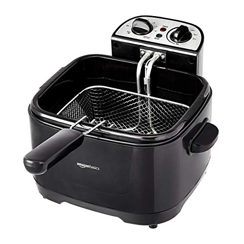 Amazon Basics 2-Litre Electric Deep Fryer, Black