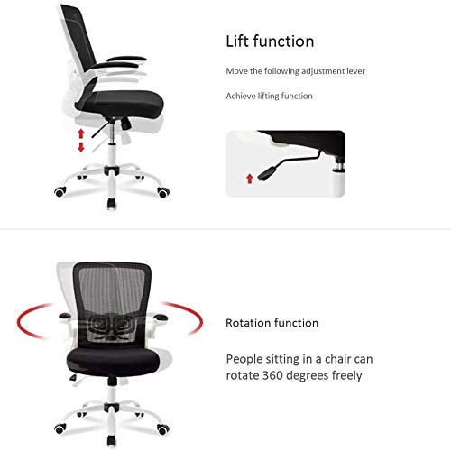 n/a Mesh Swivel Ergonomic Task Office Chair with Computer Chair Home Chair Student Chair Writing Chair Office Chair