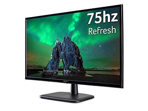 Acer EK240YCbif 23.8 Inch Full HD Monitor (VA Panel, FreeSync, 5ms, HDMI, VGA, Black)
