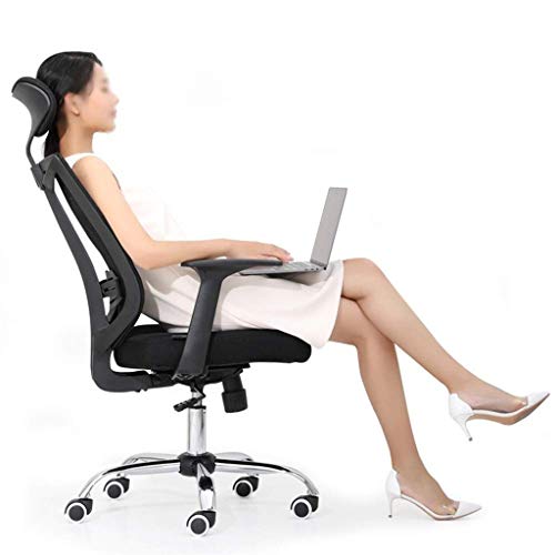 n/a Ergonomic Office Desk Chair High Back Mesh Desk Chair with Height Adjustable and Head Support